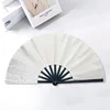 Plastic bone-fan silver