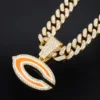 Pendente singolo in oro (vernice a olio c)
