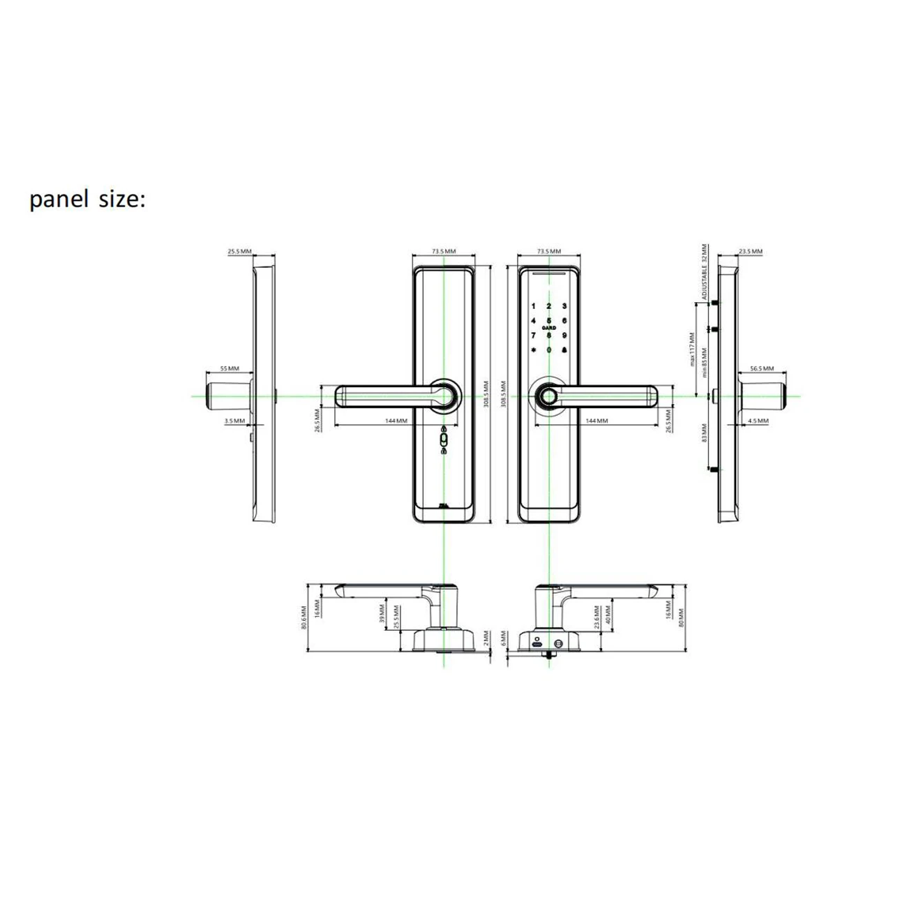 SmartHomeSolutions System Phone Remote ControlSmartWifi Zigbee Controlled Wall Touch Screen Light Switch thumbnail 5