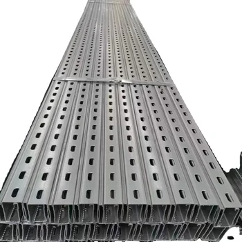 galvanize aluminum magnesium alloy steel photovoltaic C shape solar bracket profile