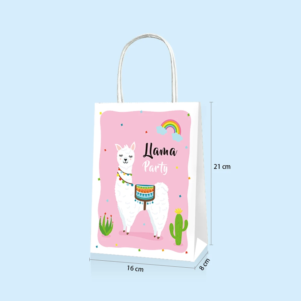 Huancai 12 Pcs Llama Paper Bags With Handles Cactus Party Favors Kids Gift  Goodies Candy Treat Bag For Mexican Party Supplies - Buy Llama Gift Bag, Llama Paper Bag,Mexican Party Supplies Product On