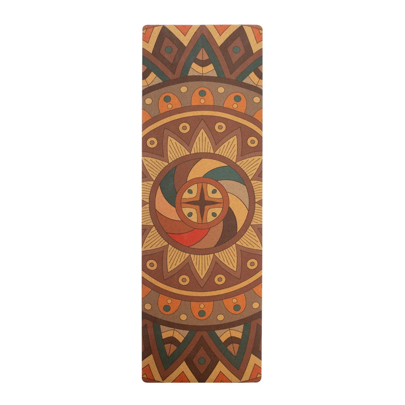 Мягкий Extile широкий профессиональный коврик из натурального каучука для занятий йогой