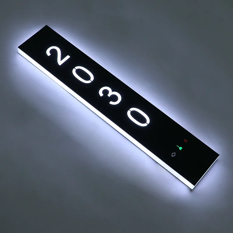 Ezd Hotel Door Number Plates - Modern & Customizable Signs