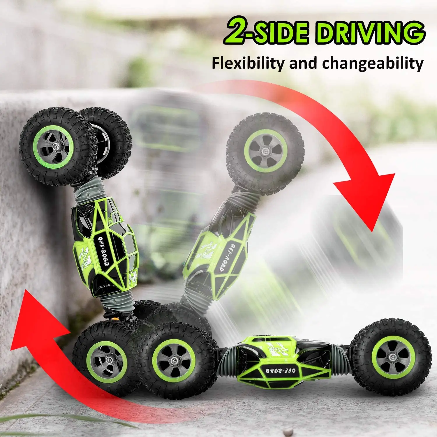 Zhengguang 1:10 2024 Hot Selling Kids Wholesale RC Climbing Car RC Stunt  Off Road Car Remote Control Car