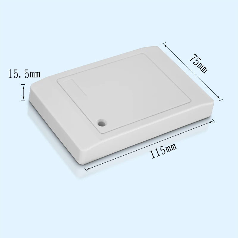 Access Control Card Reader Enclosure Processing Customized IP54 PCB Abs Plastic Electronics Access Control Box Case Housing