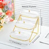 Diamond 3-Layer Plastic Fruit Plate (PVC Lid) Transparent