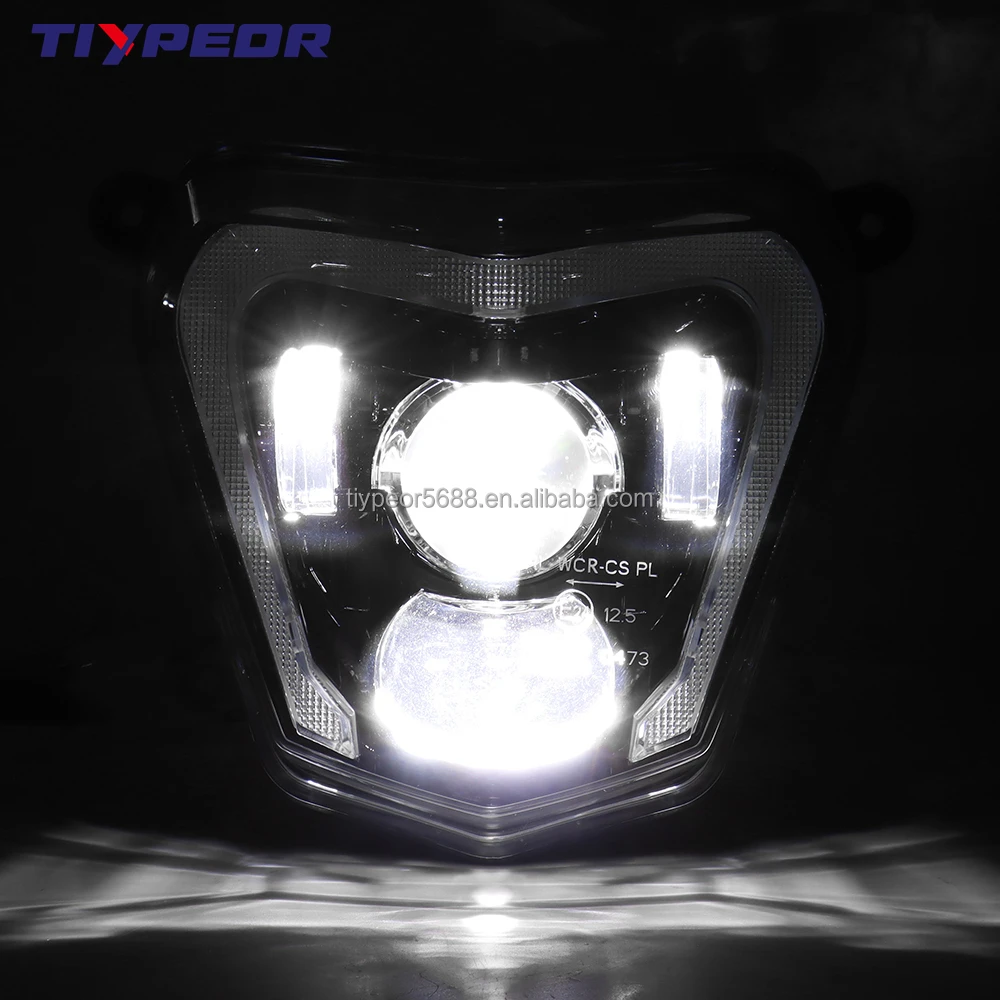 duke 690r 2013 2017 emark dirtbike projector headlight-5