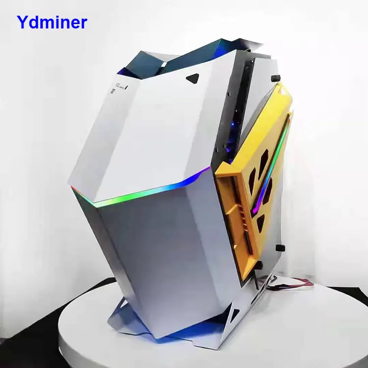 In Stock Desktop Computer Pc case ATX Gaming Cabinet Rgb with Fan