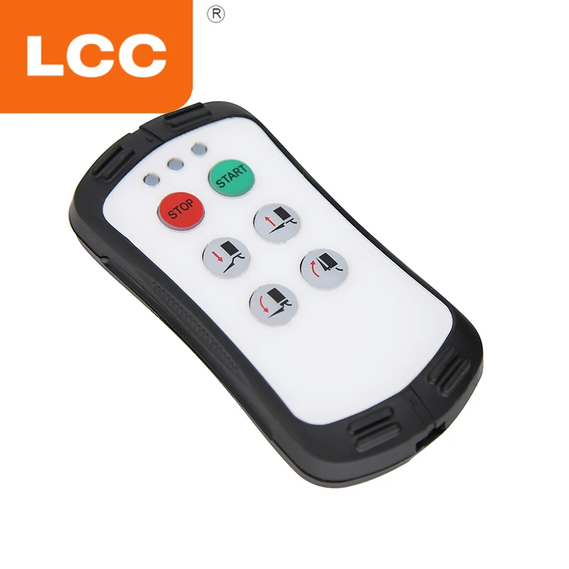 Produktbild von Drahtlose Kran-Fernbedienung A400 – 4-Tasten-Sender/Empfänger Für Ladebordwand Und Elektrokettenzug, 12 V