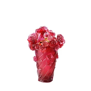 Versatile Elegant Table Centerpieces & Chic Home Decor Boho Bohemian Dried Flowers Vase in Living Room Bedroom Shelf