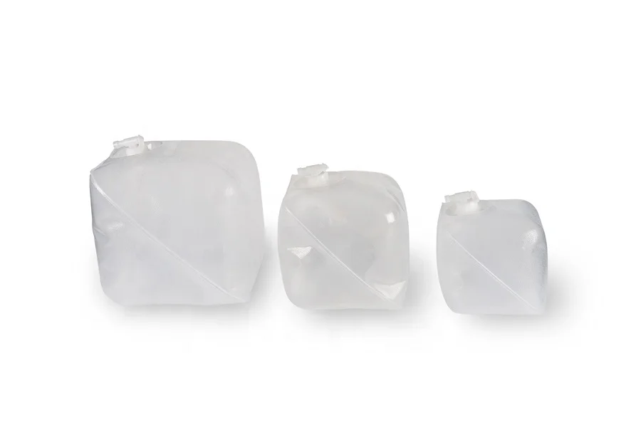 Plastic 3L Food Grade Flexible  Foldable Cubitainer/politainer for Sauce Oil Vinegar Ink