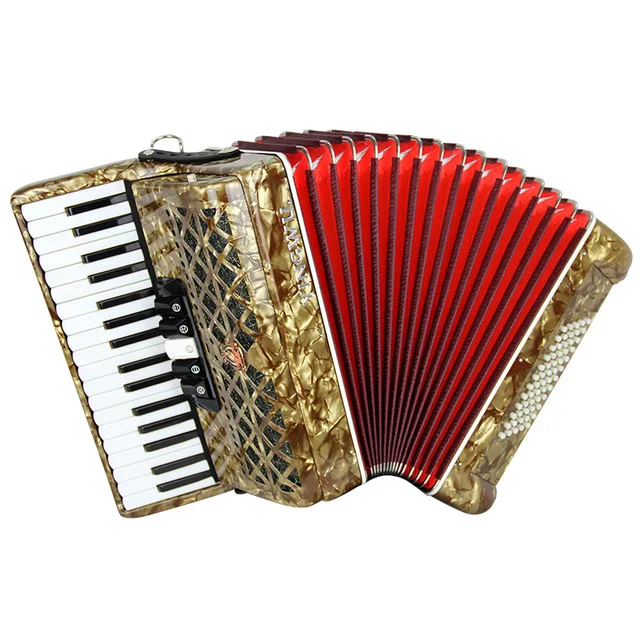 Parrot Brand Music Instrument 34 Keys 60 Bass Button Accordion For Child|  Alibaba.com