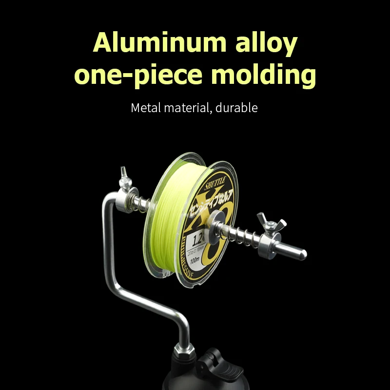 Visserij Reel Winder Lijn, Multifunctionele Vislijn Winder Spooler Machine met Klemmen Spiraal Vaste Reel Draad Tool
