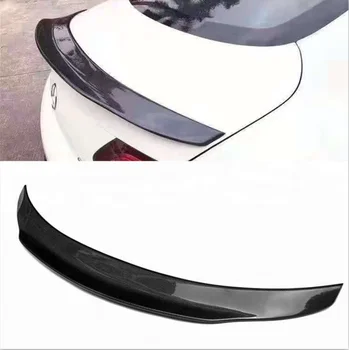 High quality W205 carbon fiber rear wing for C-class W205 C63 2D 4D 2014- PSM style rear spoiler