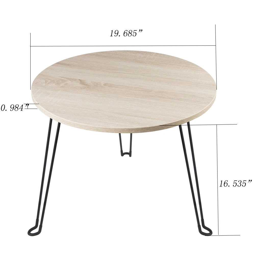 Latest Design Foldable Coffee Table Small Round Table Living Room Outdoor Laptop Table on Sell