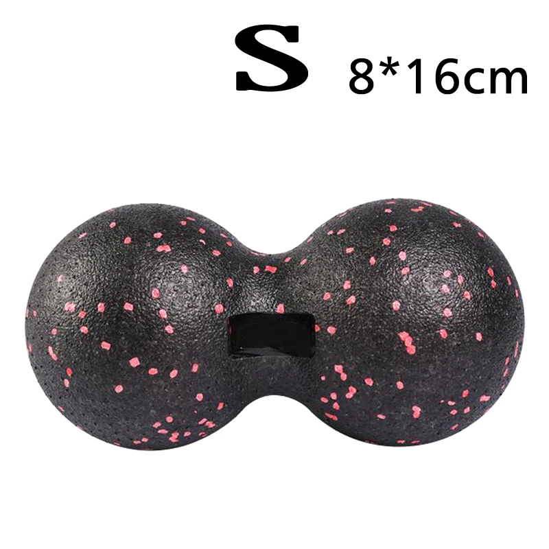 Расслабляющий массажер на заказ для всего тела, массирующий массаж тела, арахис, двойной роликовый Массажный мяч, набор