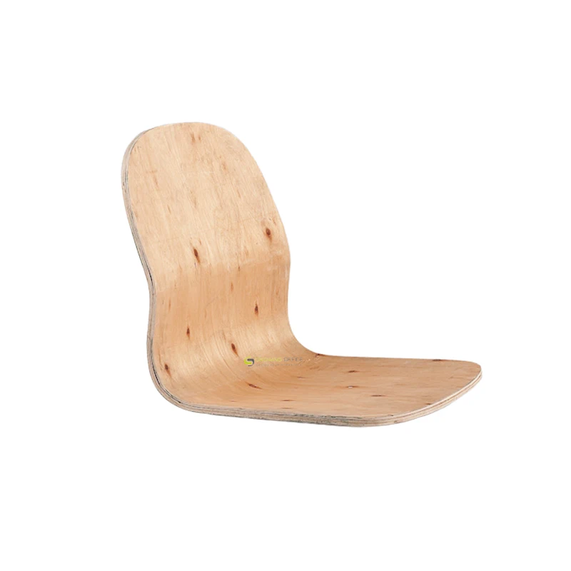 Frame Chair Unfinished Wooden Industrial Bent Wood Plywood Furniture Seat /back Plywood for Office Chair Wooden Armrest Part