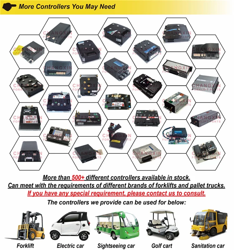 Electric Golf Cart 72v 400 Amp Curtis Motor Speed Controller 1205m