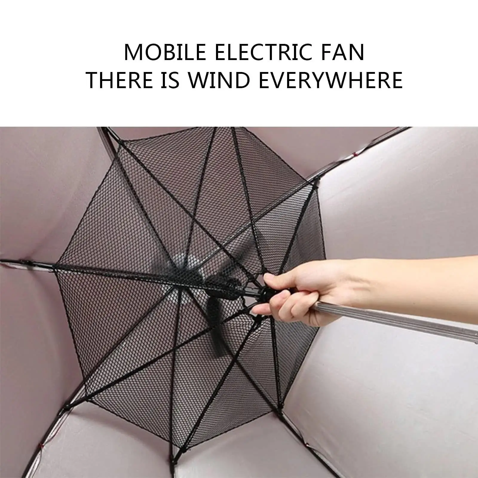Amazon Hot Sale Umbrella With Fan And Water Spray Special Waterproof