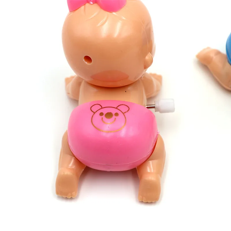 Оптовая продажа, детская игрушка для новорожденных, забавная мультяшная заводная игрушка для ползания и встряхивания, детская дизайнерская игрушка для детей