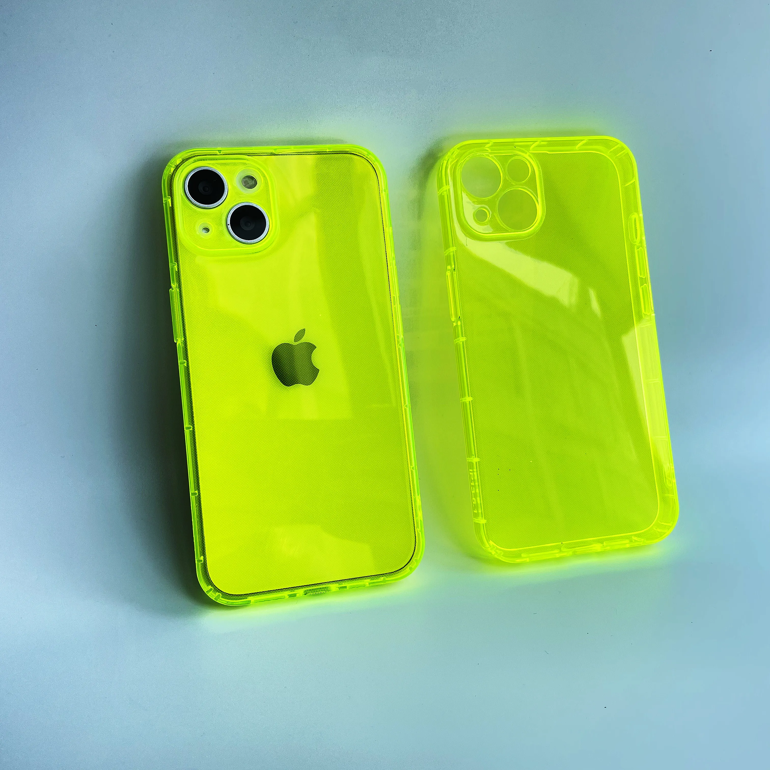 Buy For Iphone 12 Neon Case,Custom Logo Shock Proof Durable TPU Fluorescent  Neon Phone Case For Iphone 11 12 Pro Max Fundas Product on