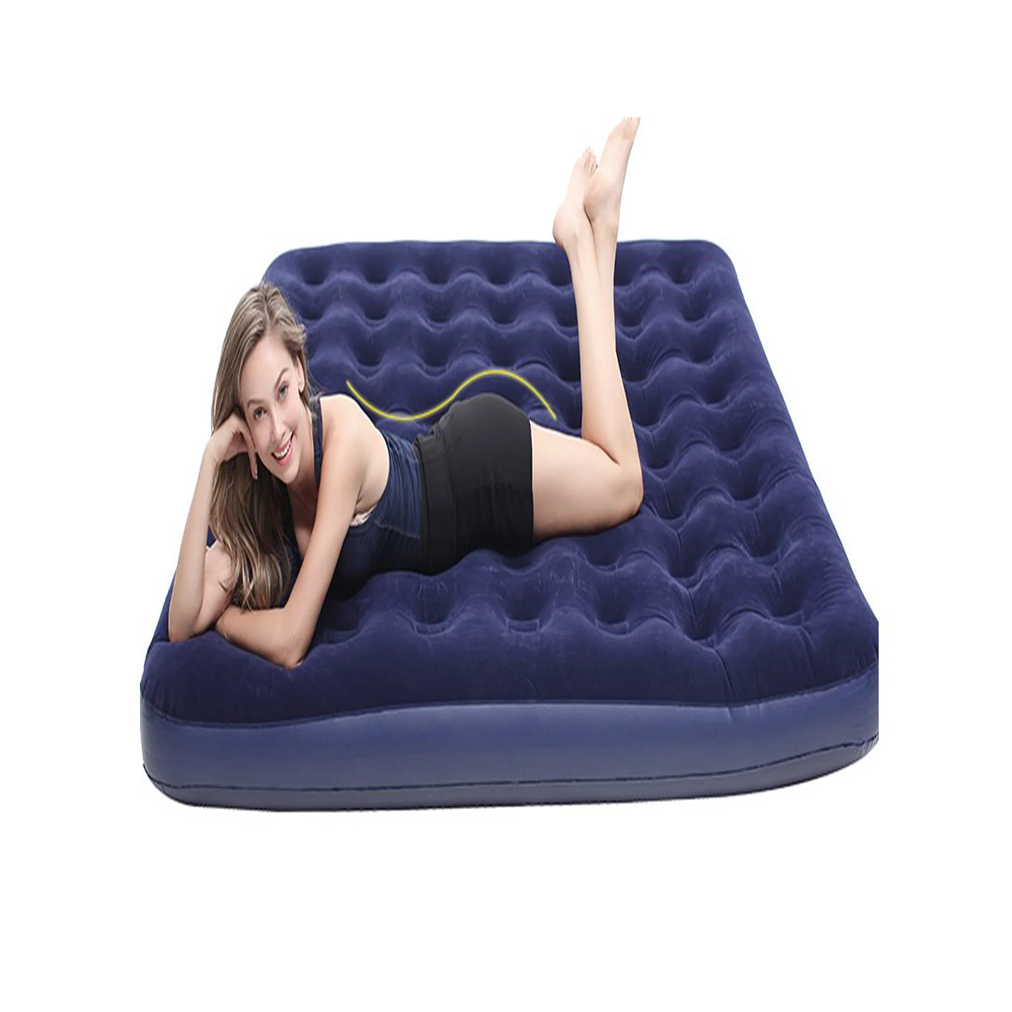 flocking bed double Siesta air inflatable mattress portable air bed