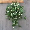 White rose wall hanging (90 cm)