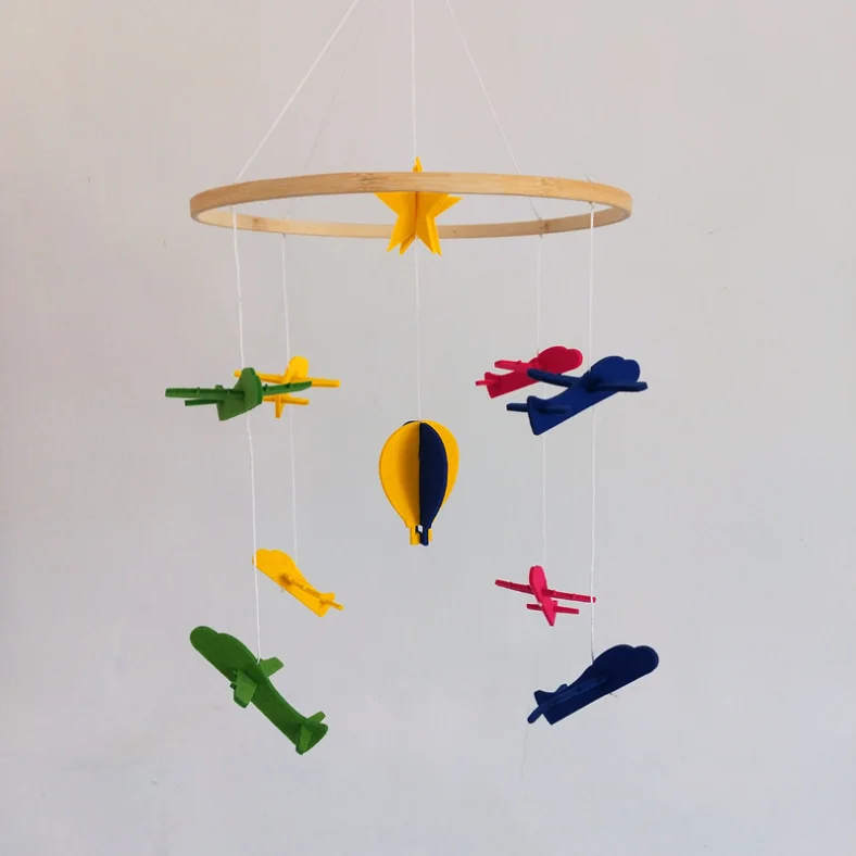 free sample mobile baby felt hanging nursery decor