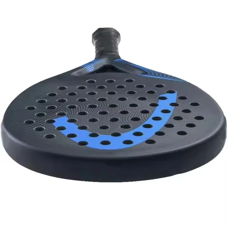 Padel Racket Outdoor Sports Eva Core Carbon Fiber Paddle Pala De Padel Racket Professional Oem Paddle Tennis Racquet factory