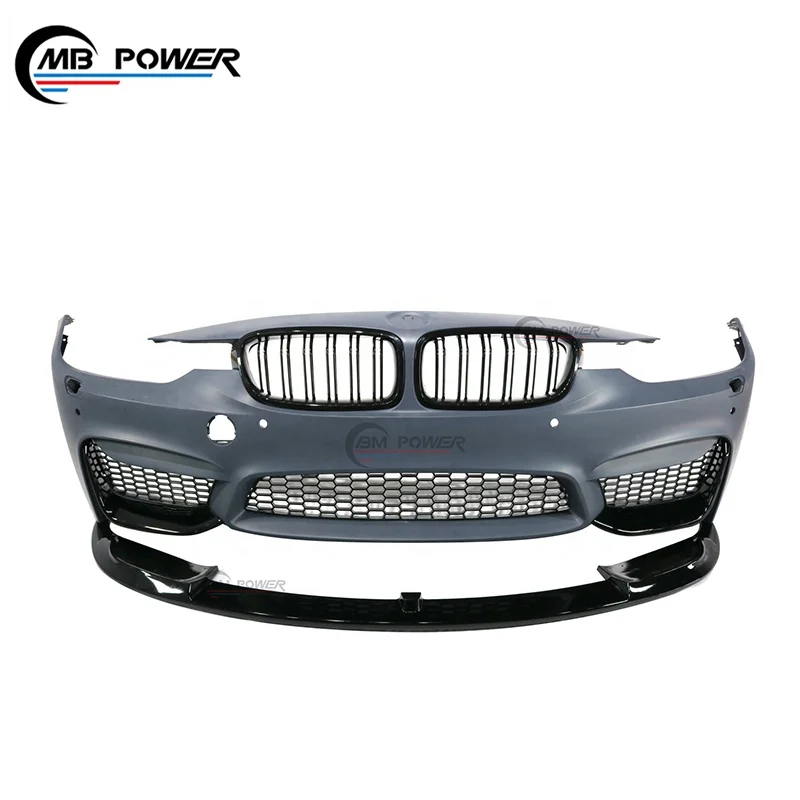 3 Series 3s F30 Mad Front Lip Fit For M3 Bodykit For 2013y Front