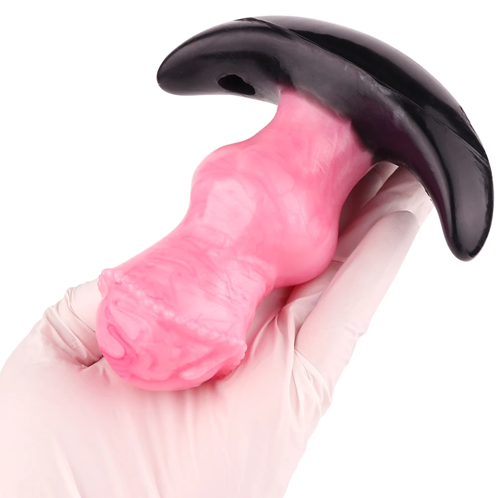 YOCY Silicone Boat Anchor 10 Frequency Vibration Butt Plug Adult Toy -  Remote Control Vibrator Dildo Male Female Anal Sex Toy