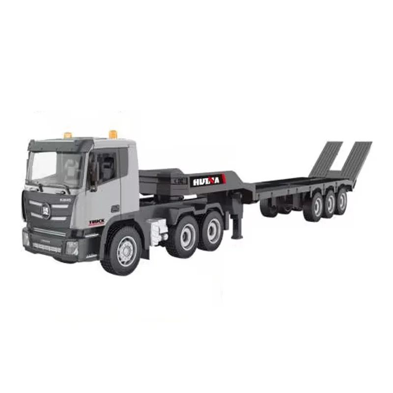 Camión Semirremolque RC 2.4GHz A Escala 1/24 – 83 Cm De Largo Con Remolque, Luces Y Sonido, Batería Recargable Incluida