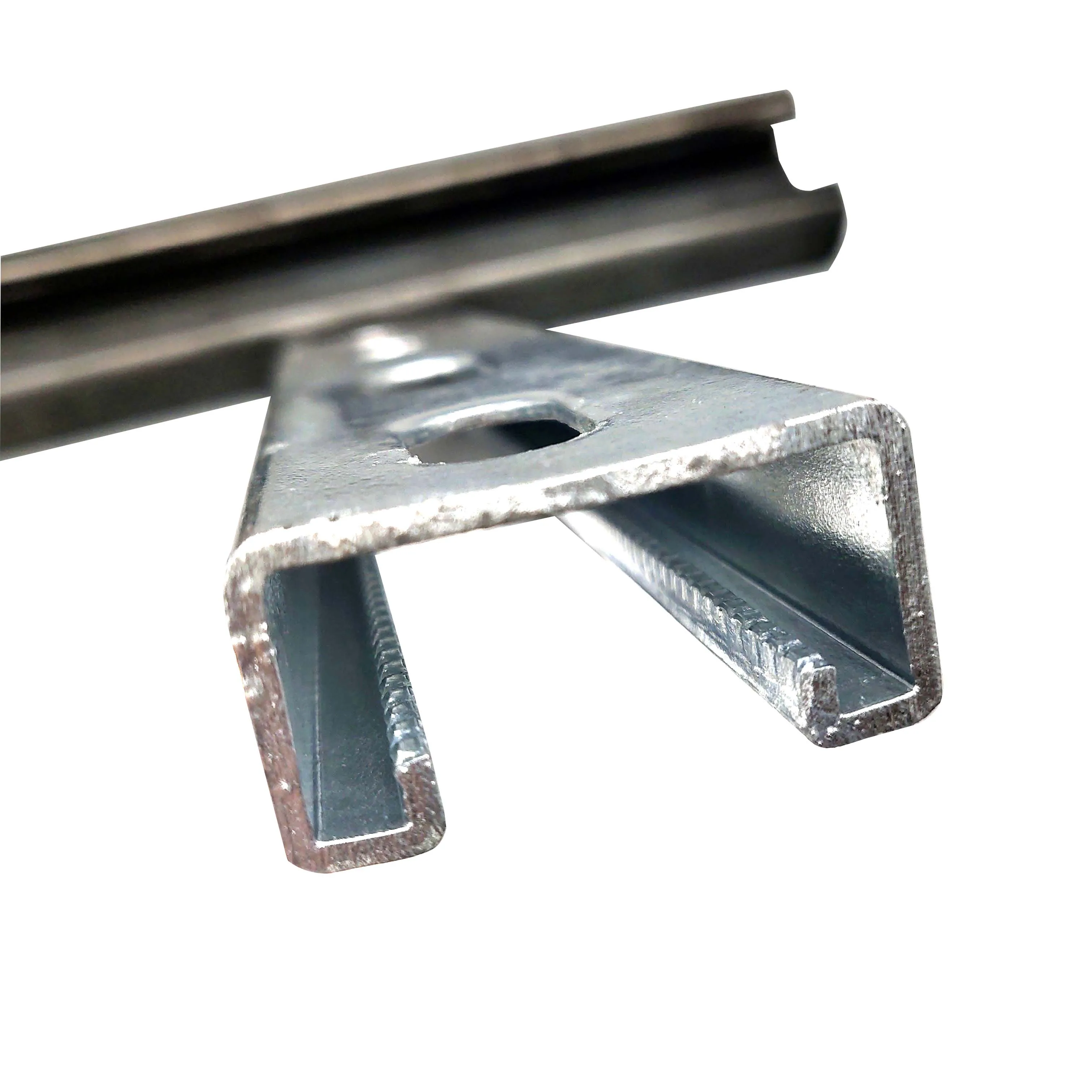 Steel Strut Channel / C Channel / Plain And Slotted Support Channels ...