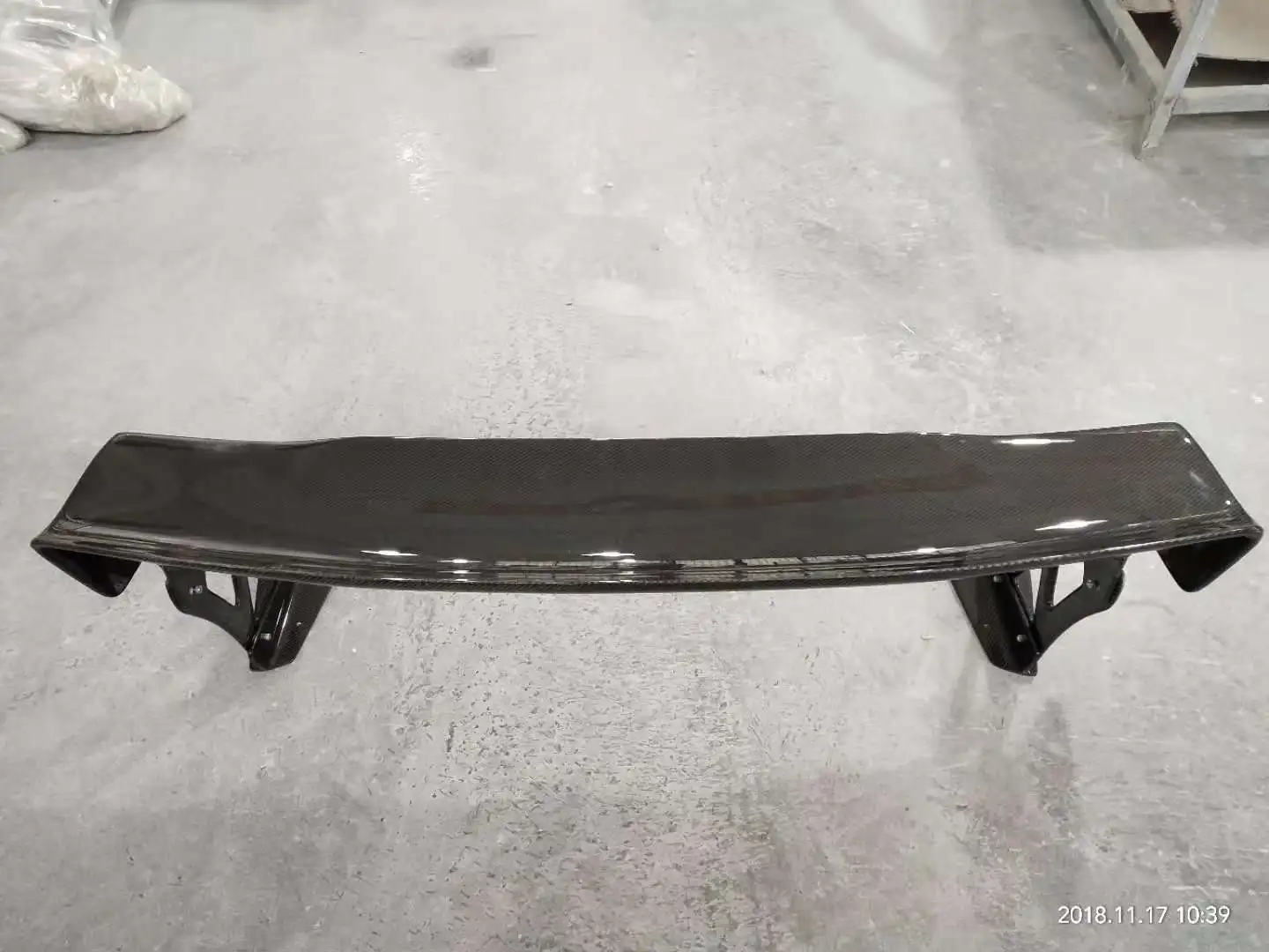 超軽量！XLAB（エックスラボ） TURBO WING-REAR（アルミ製） 見積もり必要【Battle Aero ランエボX ハッチバック ウイング