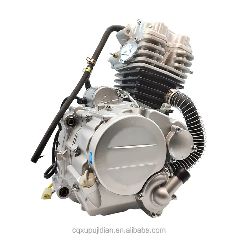 Four-stroke Two-cylinder Water-cooled 6-speed 400cc Motorcycle Engine ...