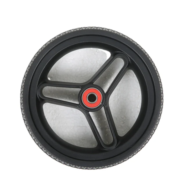 6 Inch Plastic Hub Pu Foam Tire Wheel Eva Foam Wheel For Baby Stroller