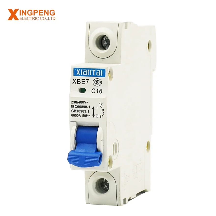 Miniature Circuit Breaker Rcb Electrical Switch Mcb Rccb Manual Transfer Switch Mcb Type