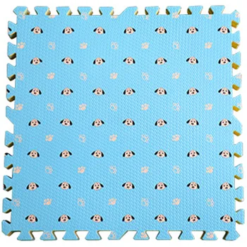 High Density Interlocking Puzzle Mat Animal Pattern Printed Jigsaw Soft Foam Puzzle Play Mat