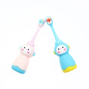 Wholesale Cute Robot Toothbrush Baby Super Fine Bristles PET Box Individually Packing High Quality Popular New Brash