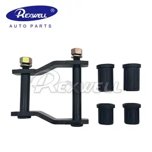 Truck Spring Suspension System Parts Auto Rear Leaf Spring Bush Set & Rear Leaf Spring Shackle Kit for Toyota Hilux 04483-0K050