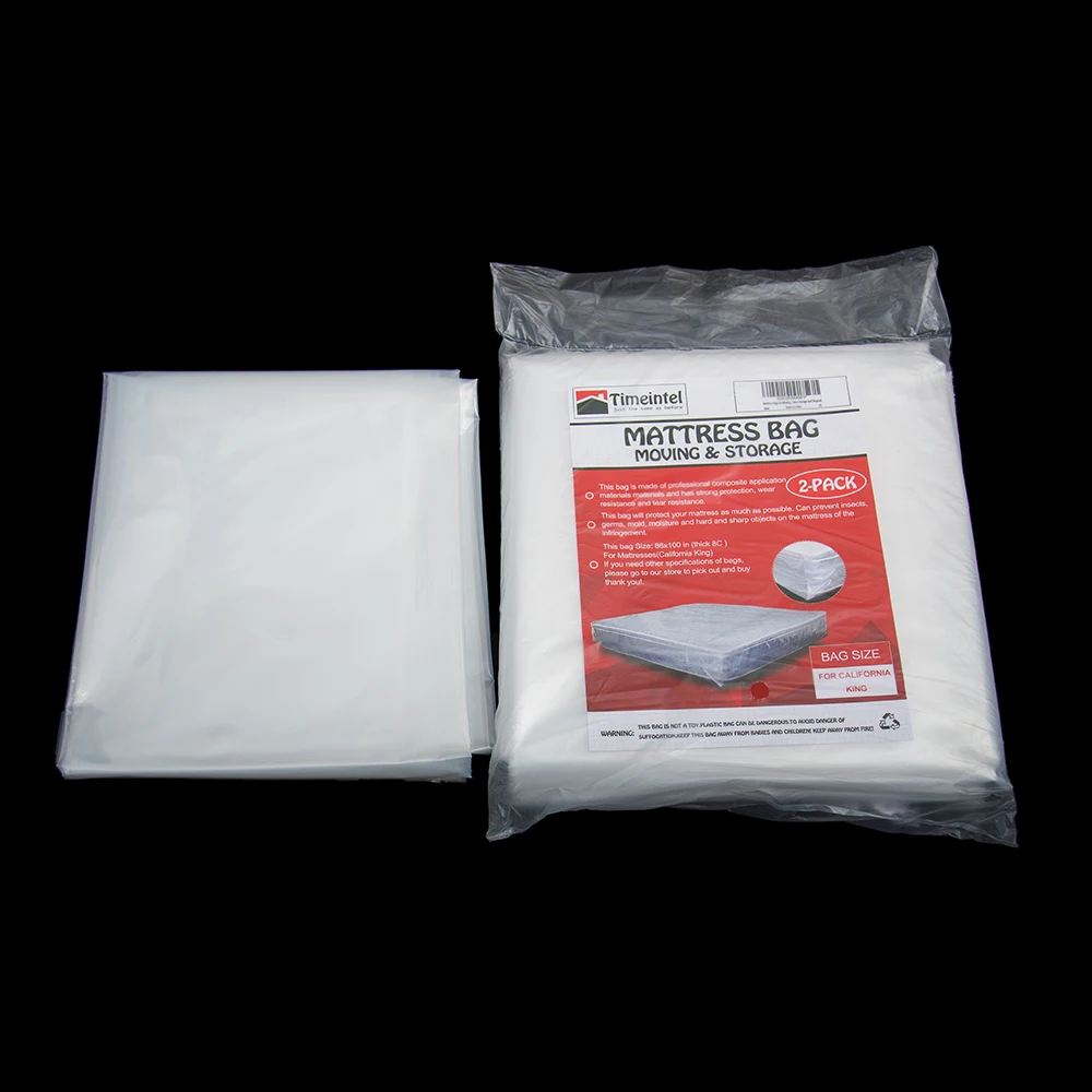 Wholesale Multiple Specifications Bed Mattress Cover Plastic Storage Bag for Moving