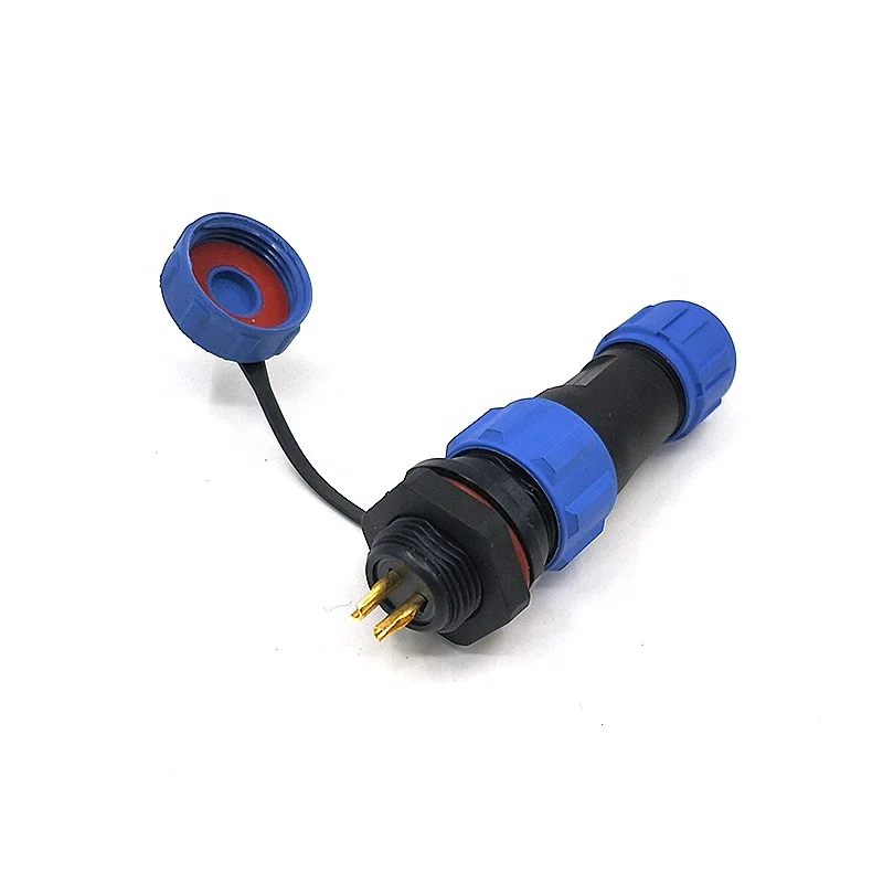 5 Pezzi Connettori Aviation SP13 A 2 Poli, IP68 2 Pin Connettore - Foto 5