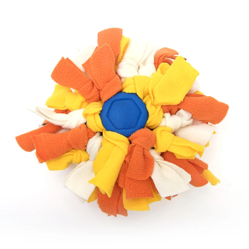 Zmaker New Design Dog Snuffle Feeding Ball Puzzle Chewing Dog Snuffle