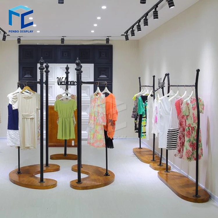 Boutique Clothes Rack Online Shopping Fashion Boutique Creative
