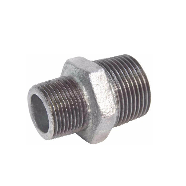Threaded Pipe and Fittings Galvanized Connections Plumbing Malleable ...