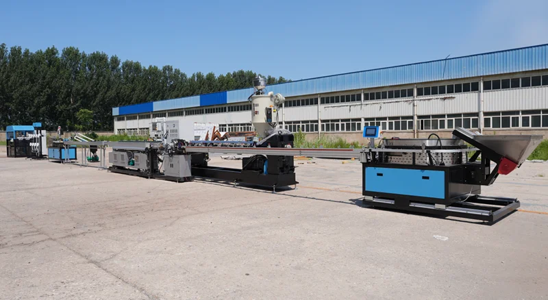 CHINA High Quality  High Speed Low Price Flat Nano Dripper Emitter Drip Irrigation Tape Exruder Machine Line