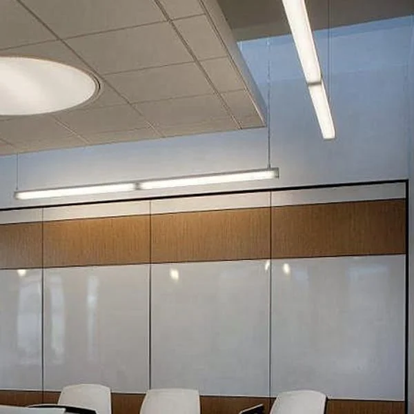 New Product Three Sides Illumination with Acrylic Lens Custom Design Direct LED Linear Pendant Light