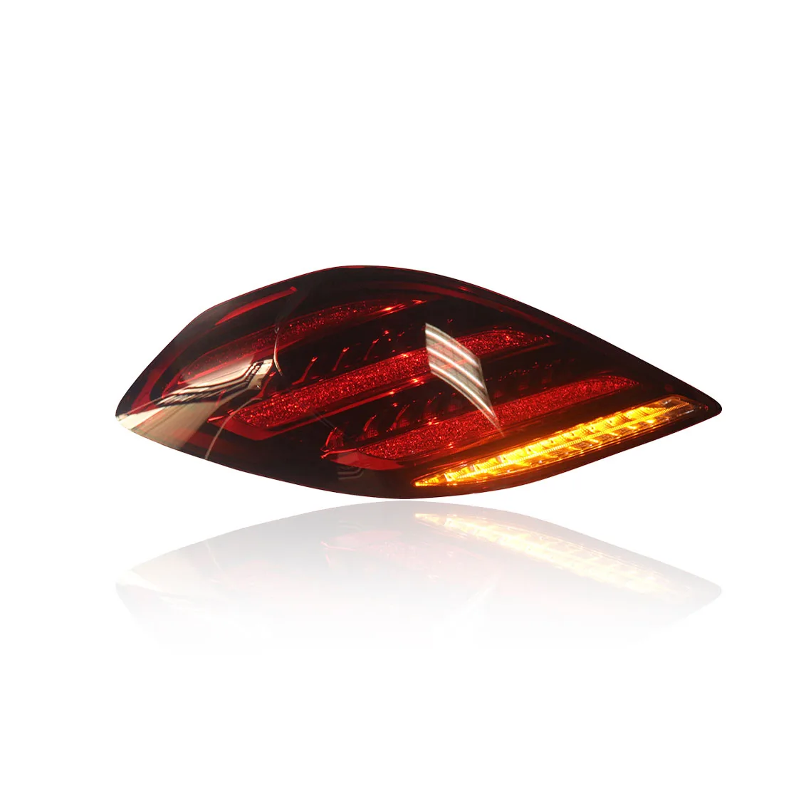 Upgrade Maybach Full LED Flow Dynamic Rear Tail Lamp Light Assembly for Mercedes Benz S Class W222 2017 High Quality 6000k Color