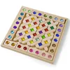 Juego combinado de tres bloques de construcción de piedras preciosas