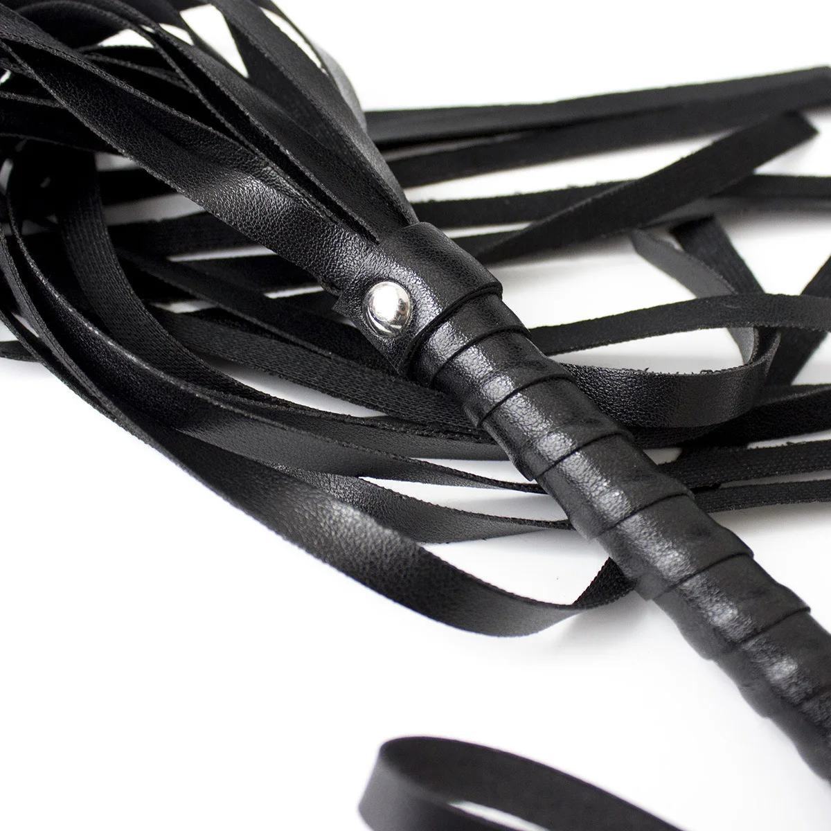 Jouets sexuels en cuir PU pour adultes, fouet long sexy BDSM bondage fétiche pour jeu de couple et flirt, pagaie SM